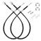 DRIVE UP Club Car DS Brake Cable Kit Stainless Steel Core 2000 UP 102022101 Driver Passenger Side Cables
