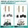 DRIVE UP Golf Cart Standard Front Leaf Spring for Club Car Precedent and DS Models Replaces OEM 1012030