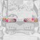 Foretra Flowers Pattern Golf Cart Strap Sleeve Protect Your Premium Golf Bag from Friction and Scuff Marks While Adding Style and Color to Your Setup 1