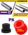 HOWBOW Club Car Precedent Rear Bushing Kit Golf Cart Rear Leaf Spring and Shackle Polyurethane Bushing Sleeve for 2004up Precedent Upgraded Red GolfCart Suspension Replace Parts OE Replaces