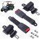 Gaoerfu-CP GaoerfuCP Golf cart seat Belts Retractable Universalfor EZGO Club Car Go KartUTV Buggies and BusSet 2pcs