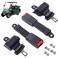 Gaoerfu-CP GaoerfuCP Golf cart seat Belts Retractable Universalfor EZGO Club Car Go KartUTV Buggies and BusSet 2pcs