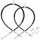 DRIVE UP 2PCS Club Car Precedent Brake Cable Stainless Steel Core Driver Passenger Side 2004 GE Golf Cart