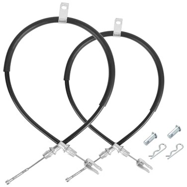 DRIVE UP 2PCS Club Car Precedent Brake Cable Stainless Steel Core Driver Passenger Side 2004 GE Golf Cart