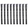 Winn DriTac Midsize 116 Dark Gray 9 Piece Golf Grip Bundle