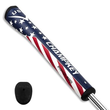 CHAMPKEY USA Pistol Golf Putter Grip Comfortable Polyurethane and Lightweight Putter Grips Midsize