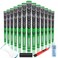 CHAMPKEY Half Cord Golf Grips 13 Pack with Golf Grip Kit All Weather Performance Golf Club Grips High Traction and Feedback Golf Grips for MenGreenMidsize