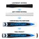 KINGRASP Lightweight and Comfortable Golf Grips Advanced Texture Control and High Feedback Golf Putter GripsOversized 2030 Putter Grip black blue20
