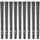 Karma Velour Golf Club Grips for Men Standard Size BlackWhite 9 Pack