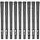 Karma Velour Golf Club Grips for Men Standard Size BlackWhite 9 Pack