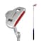 ENJOYCOOL Junior Golf Putter Stainless Steel Indoor Outdoor Putter Right Handed 3 Sizes to Choose FreelyRed HeadBlue Grip 29inch