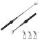 Seticek Retractable Golf Swing Training AidRhythm Click Sound Warm Up Golf Swing TrainerGolf Grip Trainer Attachment Strength Tempo Training for Chipping HittingGolf Accessories for Men