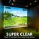 aikeec Aikeec Golf Simulator Impact Screen 7mm Thickened UltraClear Hitting Screen with 32 Grommets 10ft x 65ft for Indoor Outdoor Garage Training