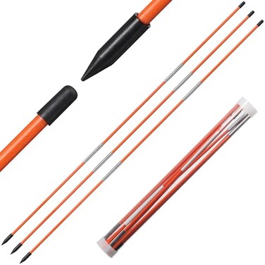 Dittoven Golf Alignment Sticks Collapsible 3 Pack Alignment Sticks for Golf Training 48 Fiberglass Golf Alignment Rods Golf Practice Sticks Training Aid for Aiming Putting