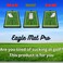 GolfTrainingAids Eagle Mat Pro Premium Grade Golf Swing Training mat Designed to Track Ball Impact and Swing Path for Accurate Feedback and Better Practice