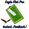 GolfTrainingAids Eagle Mat Pro Premium Grade Golf Swing Training mat Designed to Track Ball Impact and Swing Path for Accurate Feedback and Better Practice