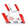 EyeLine Golf Speed Trap Build Confidence Improve Your Swing with Slice and Hook Corrector Swing Trainer Path Aid Greater Distance Made in USA Polycarbonate Base Speed Trap 10
