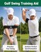 FODESAN Golf Arm Band Training Aid for Swing Connection Arm Connection Golf Trainer for Better Tempo Ball Striking Consistency Easy Golf Swing Training Aid for Indoor Practice Golf Gift for Golfers