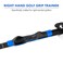 Airclub Golf Grip Trainer Golf Grip Trainer for Left RightHanded Golf Training Aid To Help Train Correct Hand Position Swing Technique Blue