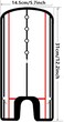 HH-GOLF HHGOLF Golf Putting Alignment Mirror Portable Putting Training Aid Improve Your Putting Setup