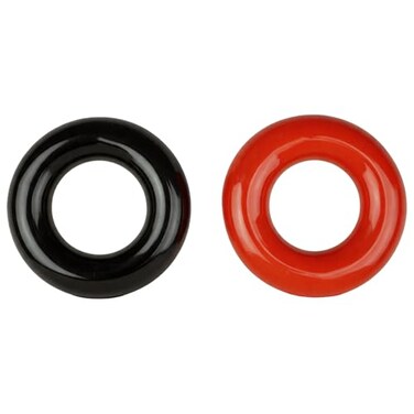 Kasteco 2 Pack Golf Club Swing Weight Rings Black and Red