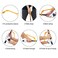 KISEER 2 Pcs Golf Training Aids Swing Trainer Tool Golf Accessories Black