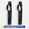 RoundFunny 2 Pack Golf Grip Trainer Attachment for Improving Hand Positioning on Club Right Handed Golf Swing Trainer for Kids and Woman Beginner Learn Correct Grip PostureBlack