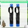 RoundFunny 2 Pack Golf Grip Trainer Attachment for Improving Hand Positioning on Club Right Handed Golf Swing Trainer for Kids and Woman Beginner Learn Correct Grip PostureBlue