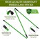 Seticek Golf Alignment Sticks 3 PackUpgraded 48 Collapsible Alignment Stick Golf Training Aid for Aiming Putting Swing Trainer Golf Training Sticks with Clear Tube CaseGreen
