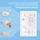 Seticek Golf Impact Tape Set 300Pcs SelfTeaching Sweet Spot and Consistency Analysis Golf Club Impact Stickers for Woods Irons and Putters Each 100 PcsUseful Training Aid Improve Ball Striking