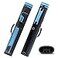 CRICAL Pool Cue Case 2x4 Hard Pool Stick Case Holds 2 Butts and 4 Shafts for Adults Billiard Cue Case with Soft Shoulder Straps