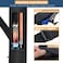 ALEIFLE Billiard Pool Cue Soft Vinyl Stick Carrying Case Bag Holds 1 Butt 1 Shaft 31 Inches Long Snooker Storage Carrying Bag