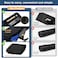 ALEIFLE Billiard Pool Cue Soft Vinyl Stick Carrying Case Bag Holds 1 Butt 1 Shaft 31 Inches Long Snooker Storage Carrying Bag