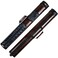 Billmart Pool Cue Case 2 X 3 Hard Pool Cue Stick Carrying Case Billiard Stick Accessories Brown