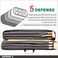 Kolti 3x3 Pool Cue Case Soft Pool Stick Case with Shoulder Strap Billiard Cue Case Pool Cue Holder Pool Table Accessories Billiards Equipment