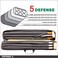 Kolti 3x3 Pool Cue Case Soft Pool Stick Case with Shoulder Strap Billiard Cue Case Pool Cue Holder Pool Table Accessories Billiards Equipment