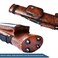 TalveX 2x2 Hard cue case Square Pool Cue Billiard Stick Carrying Case
