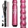AB Earth Ergonomic Design 13mm Tip 58 Maple Pool Cue Stick Kit with Hard Case Pink 20oz
