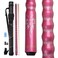 AB Earth Ergonomic Design 13mm Tip 58 Maple Pool Cue Stick Kit with Hard Case Pink 20oz