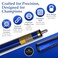 Cue-King CueKing Premier Pool Cue 58 20oz 2 Piece with 95mm Premium Tip and Leather Case Pool Stick Cue Stick Billiard Cue Stick Taco De Billar Pool Table Stick Billiard Stick
