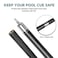 HomeSeason Fibre Pool Cue Stick 58 Billiard Cue Sticks Professional Low Deflection Pool Sticks Pool Sticks 195oz with Leather Bag 38 8 Pin Joint and 4Layer Cowhide 13mm Tip