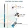 HomeSeason Pool Cue Stick 58 Billiard Cue Sticks Professional Low Deflection Pool Sticks Maple Wood Pool Sticks with Leather Bag 38 8 Pin Joint and 13mm Tip