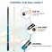 HomeSeason Pool Cue Stick 58 Billiard Cue Sticks Professional Low Deflection Pool Sticks Maple Wood Pool Sticks with Leather Bag 38 8 Pin Joint and 13mm Tip