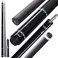 YEUEK YFEN Carbon Fiber Pool Cue Stick 115mm 125mm Low Deflection Pool Stick with Rare Wood Butt Balone Shell Inlaid Ring Professional Cue Stick with Extension