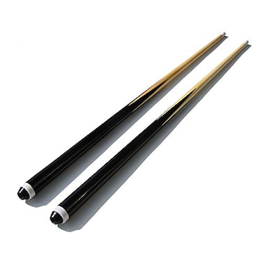 Alrnos 36 Hardwood BilliardPool House Cue Stick Set of 2 Shorty Cues 1