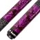 AB Earth 58 inch HandPainted Series 2Piece Billiard Pool Cue Stick with Irish Linen Wrap Purple 19oz