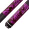 AB Earth 58 inch HandPainted Series 2Piece Billiard Pool Cue Stick with Irish Linen Wrap Purple 19oz