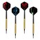 Accmor 12 Pcs Darts Plastic Tip Soft Tip Darts Set 14g Plastic Tipped Dart Attach Extra 36 Black 2BA Replacement Tips Soft Tip Darts for ElectronicPlastic Dartboard