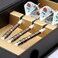 CUESOUL JazzMetal 19g Soft Tip Darts Font Loaded Shape