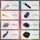 DGHAOP Dart Tool Kit 50x Rubber Rings 50x Metal Washers with Dart Wrench Tool Flight Hole Punch Tool Shaft and Dart Point Remover Tool Dart Sharpener